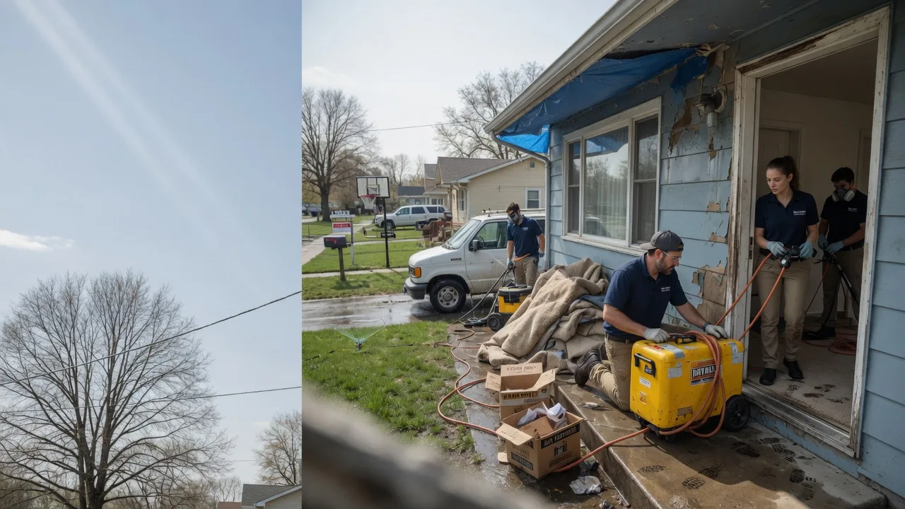 Basement Flood Cleanup in Harrisonville, NJ near me